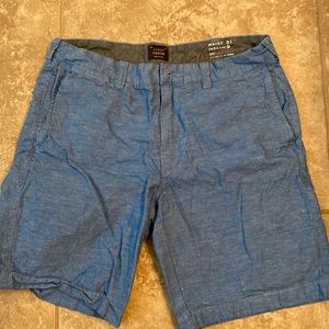 Blue J Crew Stanton shorts